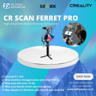 Creality CR Scan Ferret Pro High Detail Anti Shake Wireless 3D Scanner